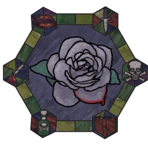 Mesdames of Mayhem rosette